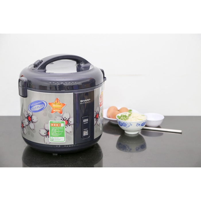 Nồi cơm điện Sharp 1.8 lít KS-R181STV