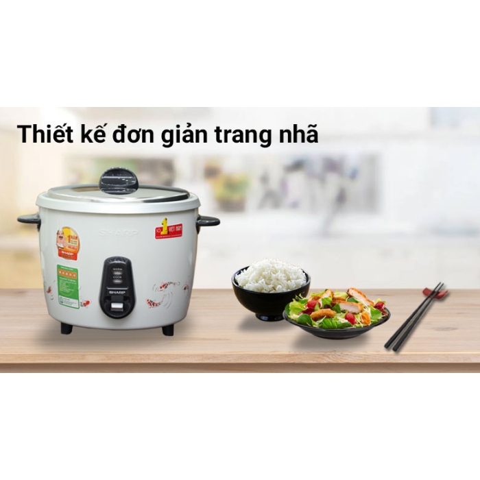 Nồi cơm điện Sharp 2.2 lít KSH-222V