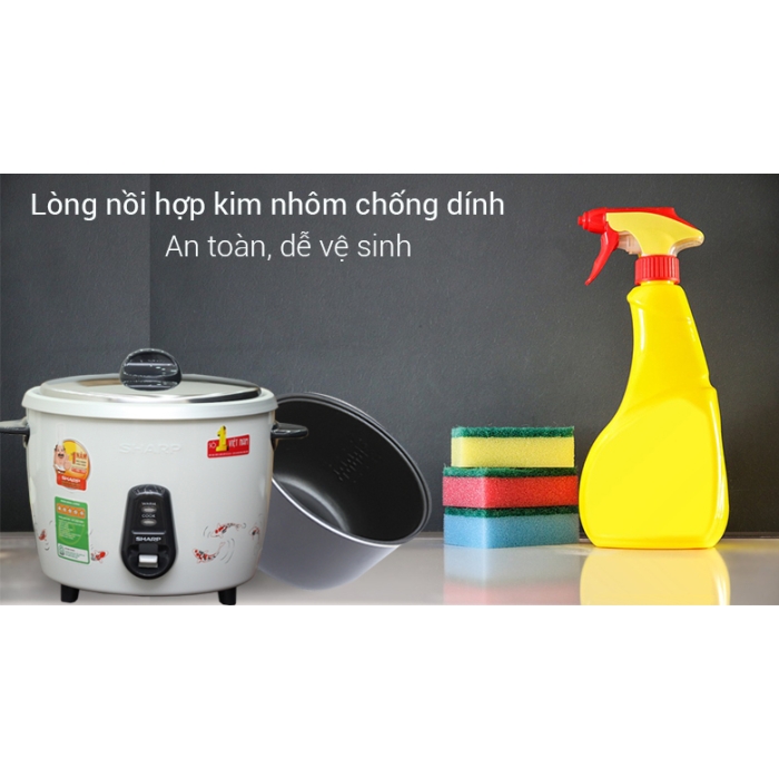 Nồi cơm điện Sharp 2.2 lít KSH-222V