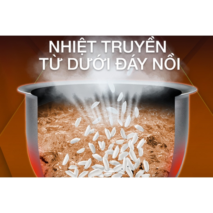 Nồi Cơm Điện Nắp Rời Kim Cương 15R (1.5L) - Hàng Chính Hãng
