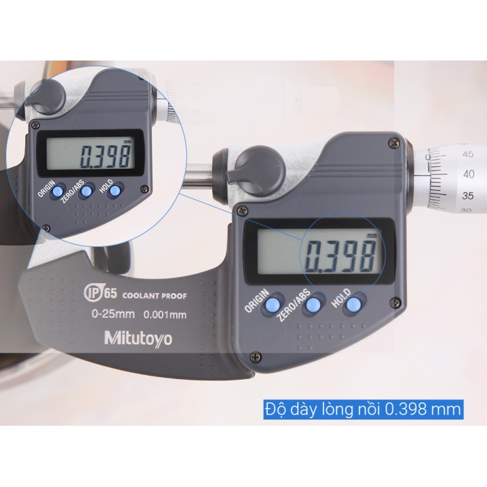 Nồi inox 3 đáy nắp inox 20 cm Fivestar FSN20001