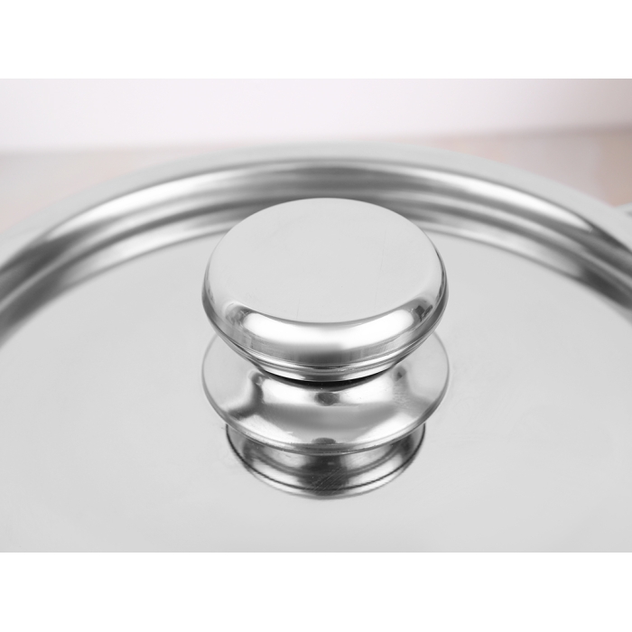 Nồi inox 3 đáy nắp inox 20 cm Fivestar FSN20001