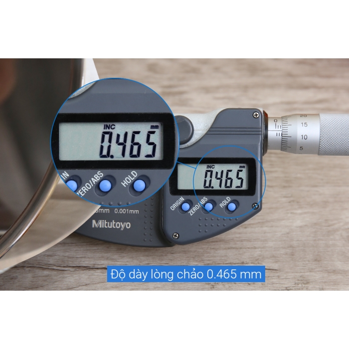 Nồi inox 3 đáy nắp kính 18 cm Fivestar FSN 18IN1