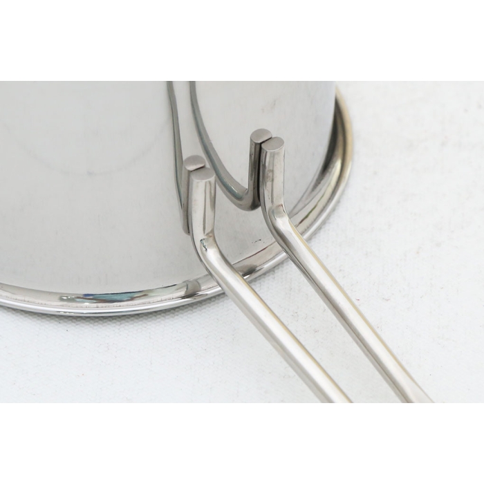 Quánh inox 3 đáy nắp kính 14 cm Fivestar Q14-3DG