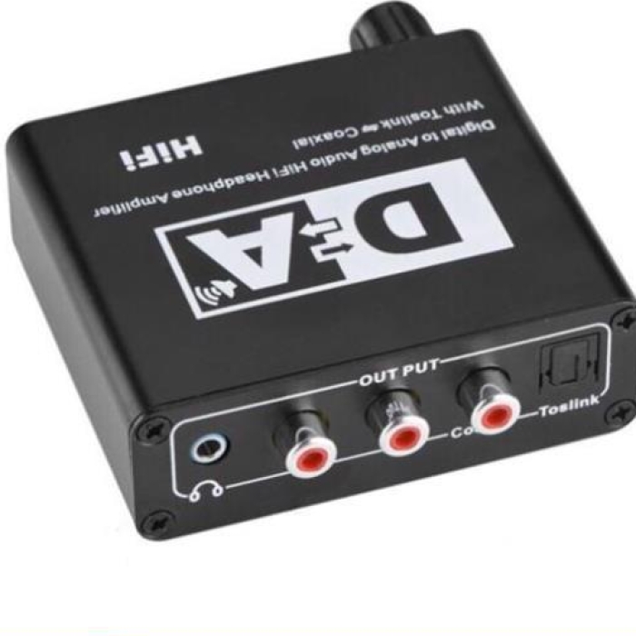 Bộ chuyển quang âm thanh optical ra AV có Volume chỉnh tiếng cho tivi âm lượng kém Bộ chuyển quang âm thanh optical ra AV có Volume chỉnh tiếng cho tivi âm lượng kém