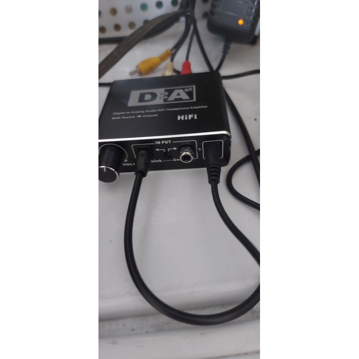 Bộ chuyển quang âm thanh optical ra AV có Volume chỉnh tiếng cho tivi âm lượng kém Bộ chuyển quang âm thanh optical ra AV có Volume chỉnh tiếng cho tivi âm lượng kém