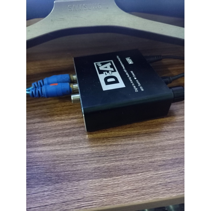 Bộ chuyển quang âm thanh optical ra AV có Volume chỉnh tiếng cho tivi âm lượng kém Bộ chuyển quang âm thanh optical ra AV có Volume chỉnh tiếng cho tivi âm lượng kém