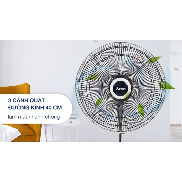 Quạt đứng Mitsubishi LV16-RA SF-GY