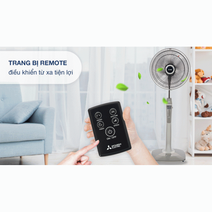 Quạt đứng Mitsubishi LV16-RA SF-GY