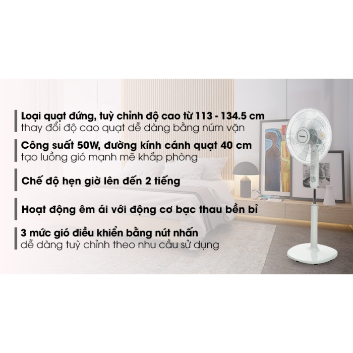 Quạt đứng Toshiba F-LSA10(H)VN