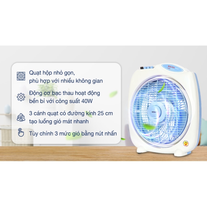 Quạt hộp Senko BD1012