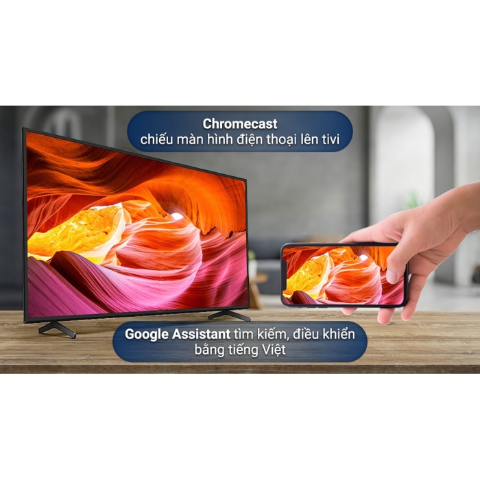 Google Tivi Sony 4K 43 inch KD-43X75K