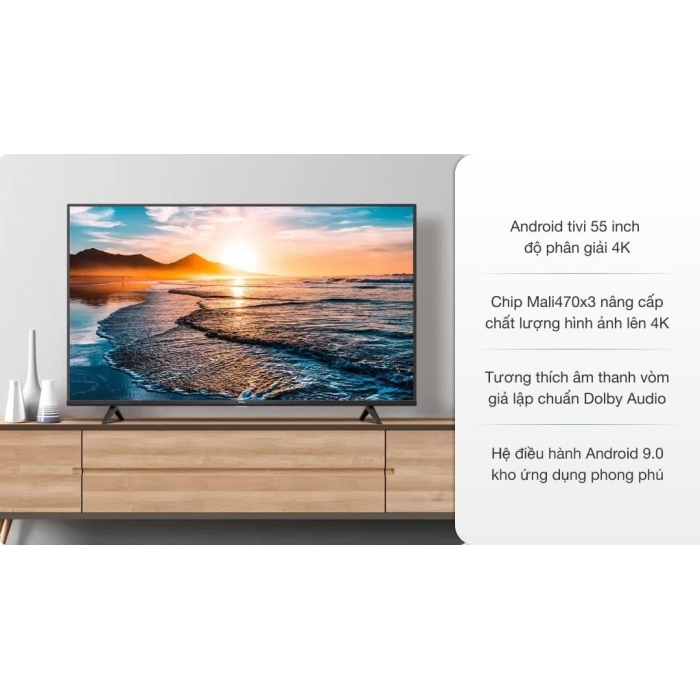 Android Tivi TCL 4K 55 inch 55P615