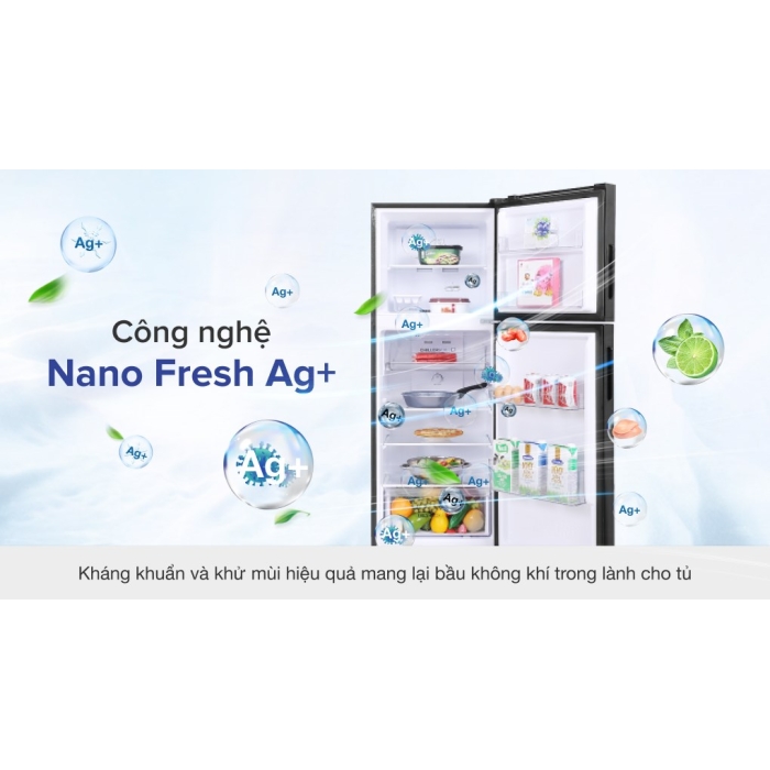 Tủ lạnh Aqua Inverter 211 lít AQR-T238FA(FB)