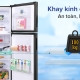 Tủ lạnh Aqua Inverter 211 lít AQR-T238FA(FB)
