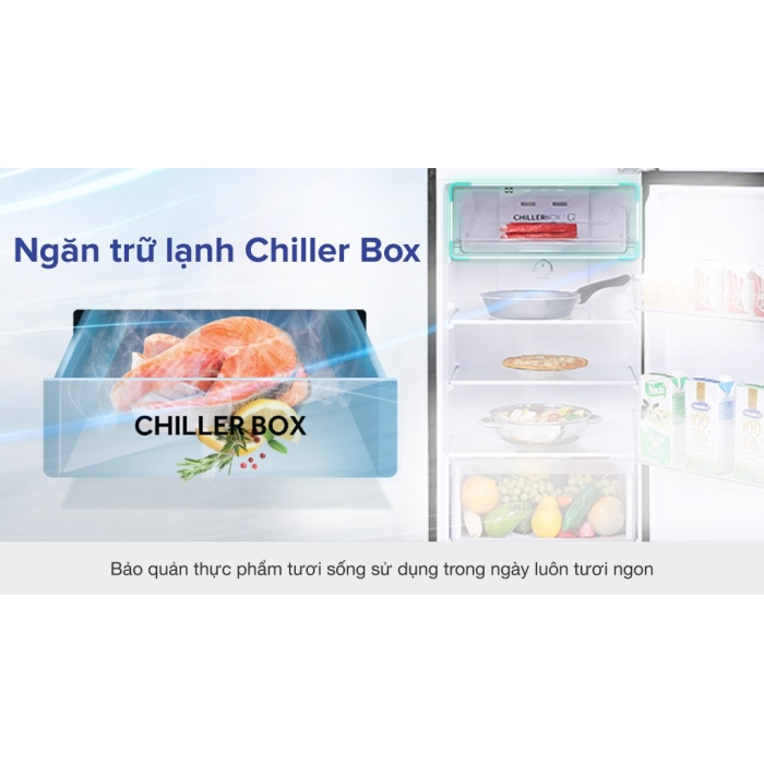 Tủ lạnh Aqua Inverter 211 lít AQR-T238FA(FB)