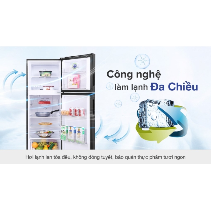 Tủ lạnh Aqua Inverter 212 lít AQR-T239FA(HB)