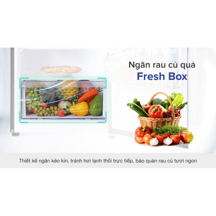 Tủ lạnh Aqua Inverter 212 lít AQR-T239FA(HB)