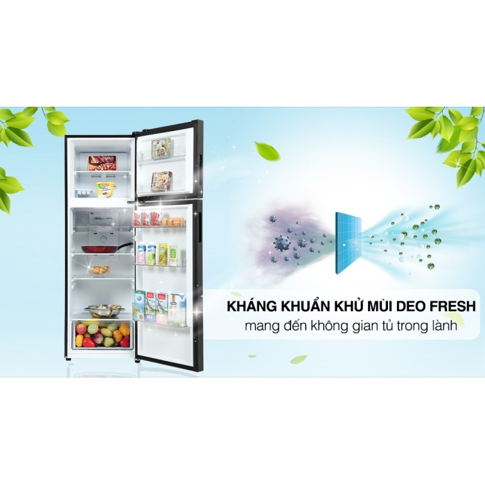 Tủ lạnh Aqua Inverter 283 lít AQR-T299FA(FB)