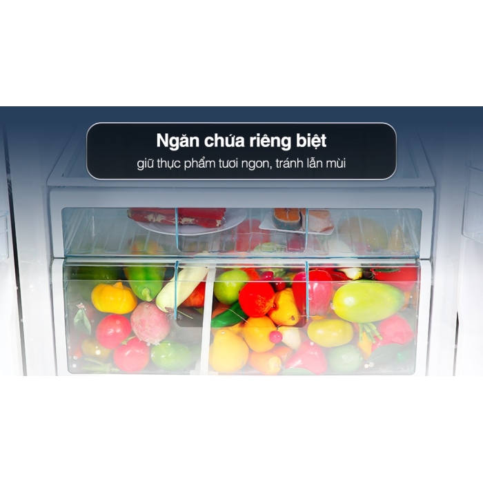 Tủ lạnh Hitachi Inverter 509 lít R-FW650PGV8 GBK