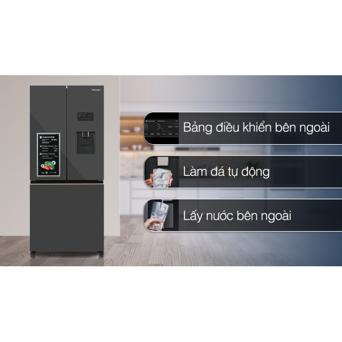 Tủ lạnh Panasonic Inverter 495 lít NR-CW530XMMV