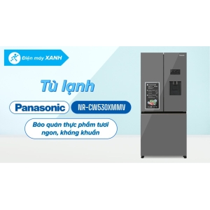 Tủ lạnh Panasonic Inverter 495 lít NR-CW530XMMV