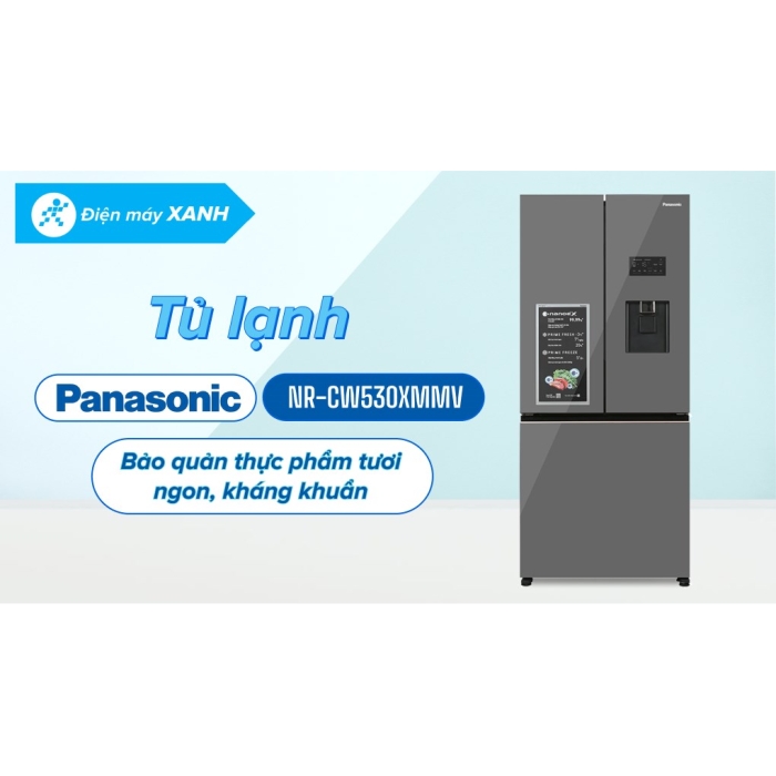 Tủ lạnh Panasonic Inverter 495 lít NR-CW530XMMV