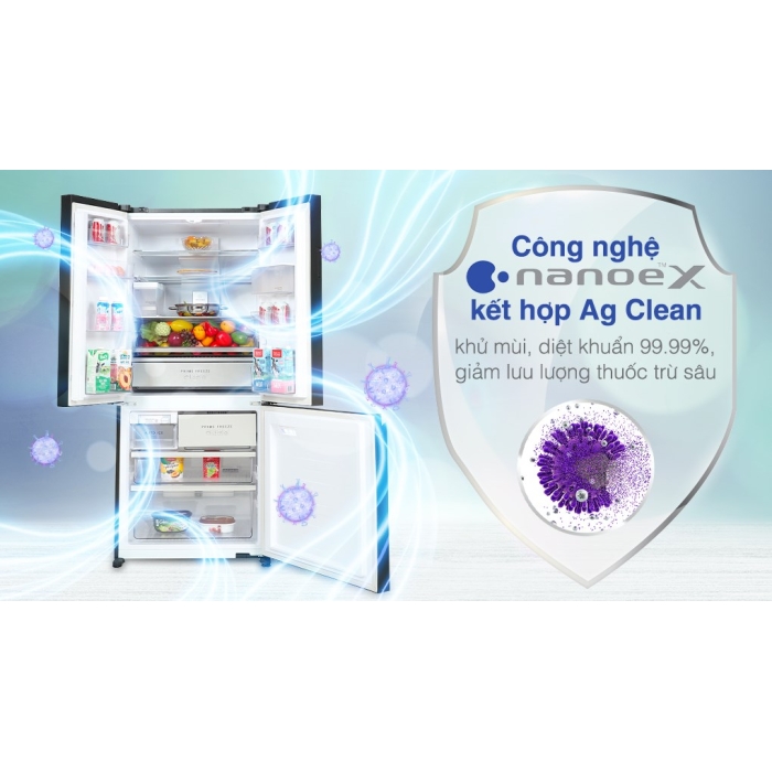 Tủ lạnh Panasonic Inverter 495 lít NR-CW530XMMV