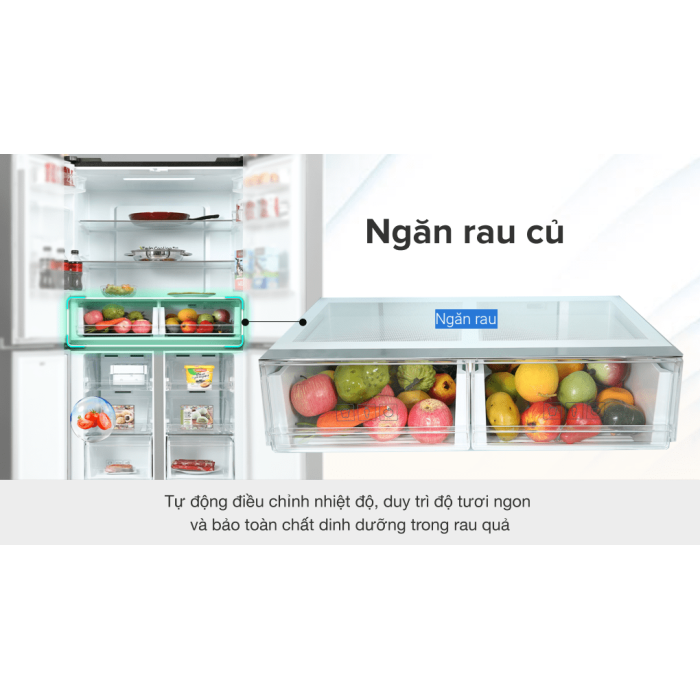 Tủ lạnh Samsung Inverter 488 lít RF48A4010B4/SV