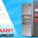 Tủ lạnh Sharp Inverter 253 lít SJ-X281E-DS