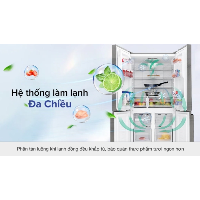 Tủ lạnh Sharp Inverter 401 lít SJ-FXP480VG-BK