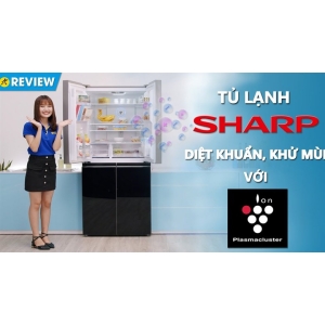 Tủ lạnh Sharp Inverter 401 lít SJ-FXP480VG-BK