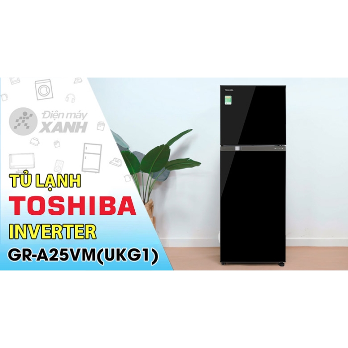 Tủ lạnh Toshiba Inverter 194 lít GR-A25VM(UKG1)