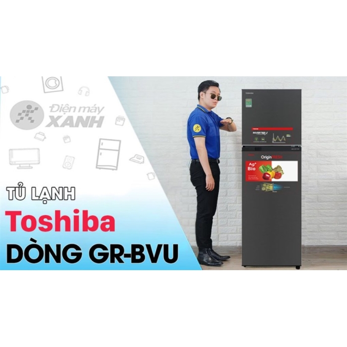Tủ lạnh Toshiba Inverter 253 lít GR-B31VU SK