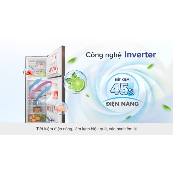 Tủ lạnh Toshiba Inverter 253 lít GR-B31VU SK