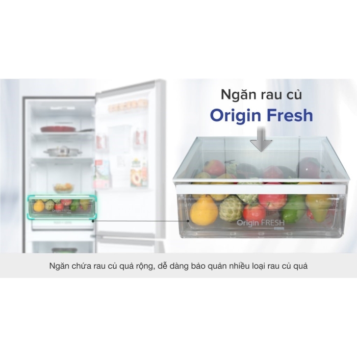 Tủ lạnh Toshiba Inverter 322 lít GR-RB405WE-PMV(06)-MG Tủ lạnh Toshiba Inverter 322 lít GR-RB405WE-PMV(06)-MG