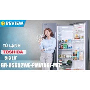 Tủ lạnh Toshiba Inverter 513 lít GR-RS682WE-PMV(06)-MG