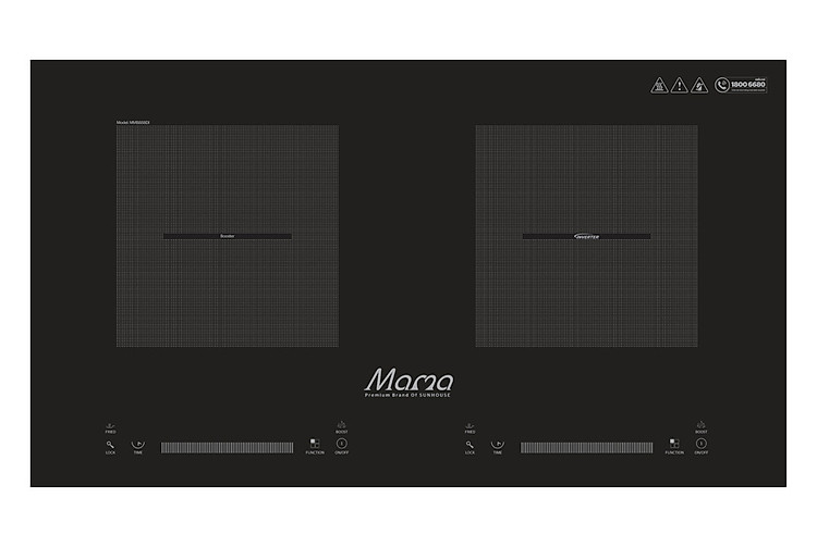 BẾP ĐÔI ĐIỆN TỪ SUNHOUSE MAMA MMB888DI