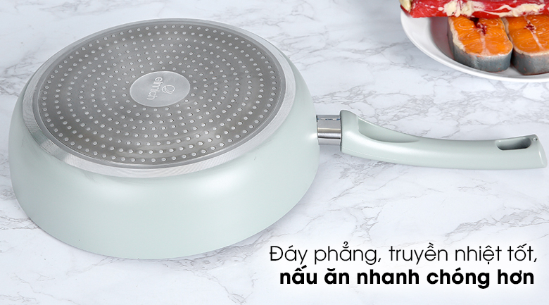 Chảo nhôm chống dính 26cm Elmich Harmonia EL-3781 - Đáy phẳng, truyền nhiệt tốt, nấu ăn nhanh Chảo nhôm chống dính 26cm Elmich Harmonia EL-3781 - Đáy phẳng, truyền nhiệt tốt, nấu ăn nhanh