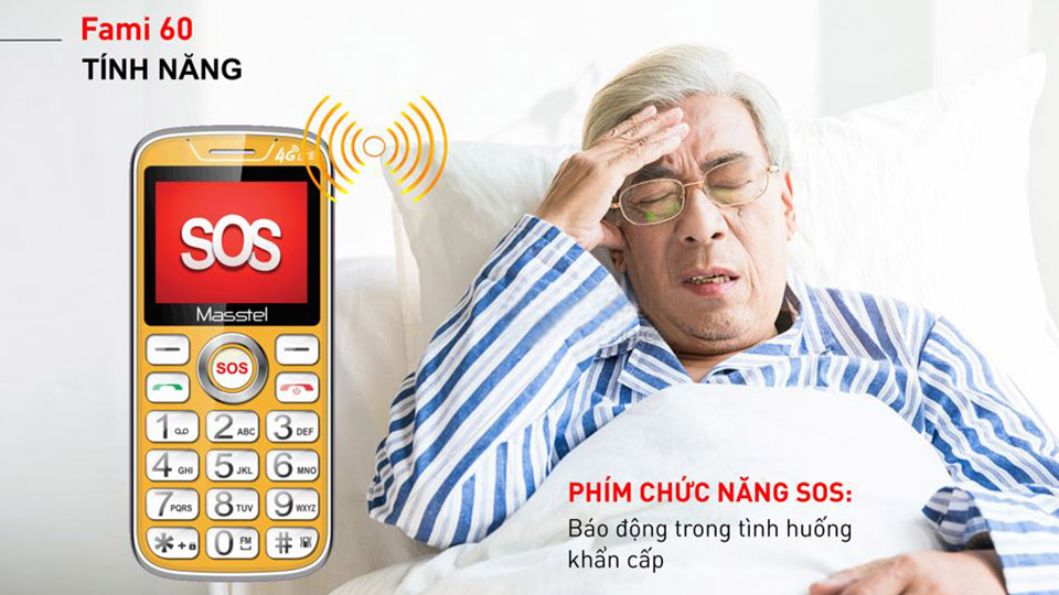 Phím thông báo SOS rất cần thiết 