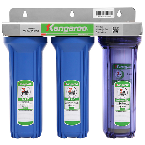 Bộ cốc lọc đầu nguồn Kangaroo KG01G3