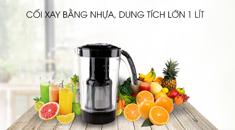 Dung tích 1 Lít - Máy xay đa năng Sunhouse SHD 5328 Dung tích 1 Lít - Máy xay đa năng Sunhouse SHD 5328